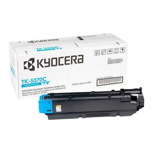Kyocera TK‑5370 Mavi Orijinal Toner – MA‑3500CIX ve TASKalfa 3500ci Uyumlu