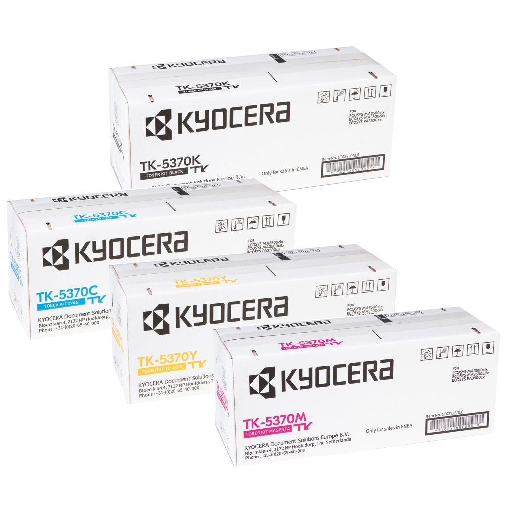Kyocera renkli yazıcı toner siparişi – İstanbul ofis teslimatı, MA 3500 ve TASKalfa 2554ci modelleri