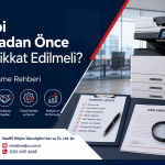 Fotokopi kiralama rehberi teklif ve sözleşme kontrolü - RealBT